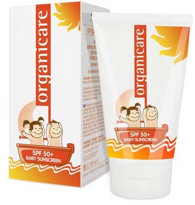 Organicare Organic SPF + Bebekler ve Çocuklar için Koruyucu Güneş Losyonu